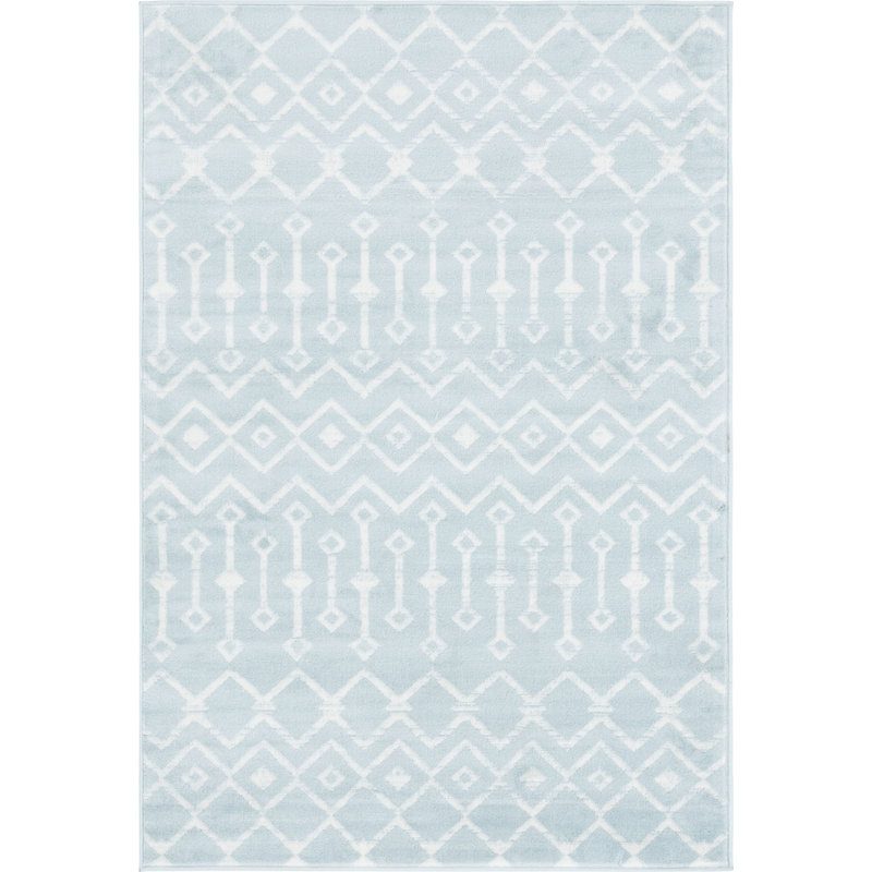 Aemtenan Abstract Indoor Rug, Rectangle 4' x 6'