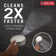6-Setting In2ition 2-in-1 Dual Shower Head with ProClean Spray