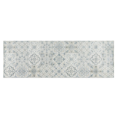 Tapis de cuisine discret Everwash Cove Modern Tiles