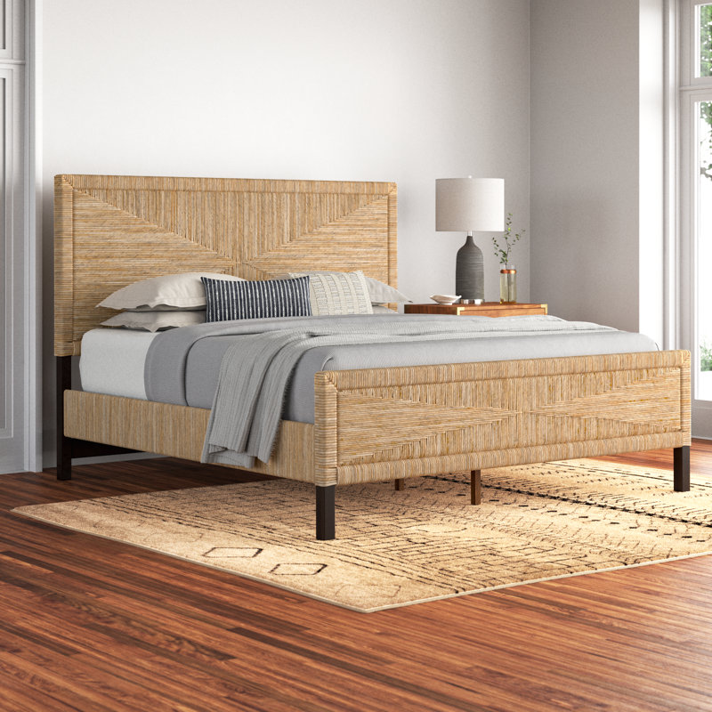 Aleja Woven Banana Stem Bed, King