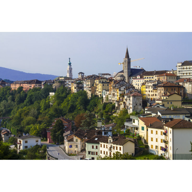 Belluno- View by KrisNoel - Wrapped Canvas Print, 30cm H x 46cm W