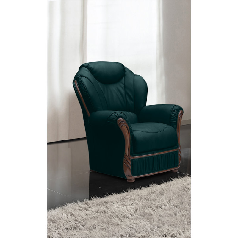 Kipling Faux Leather Armchair, Black