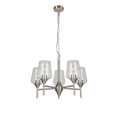 Atifah 3 - Light Shaded Chandelier