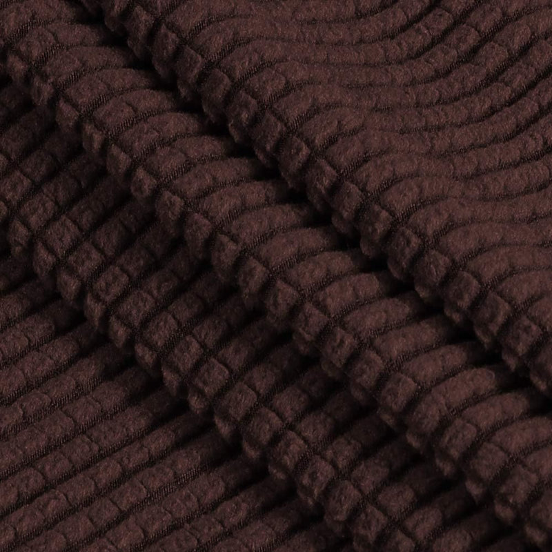 Housse de canapé, Polyester brun / mélange de polyester, H 2 po x l 12 po x P 15 po