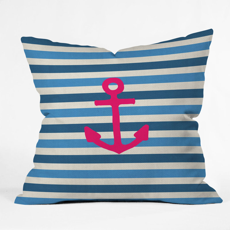 Coussin décoratif intérieur / extérieur Bianca Green Stay, 18 po x 18 po
