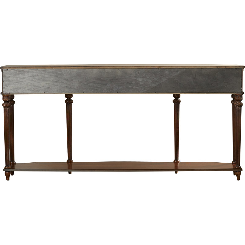 Peyton Console Table, Vintage Oak
