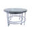 Antich Glass Tray Top Nesting Tables