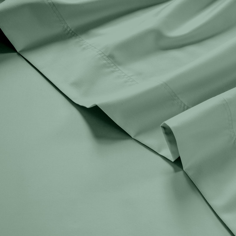 Ensemble de draps 6 pièces Kathy Ireland, Ensemble de draps pour très grand lit, Rivière verte