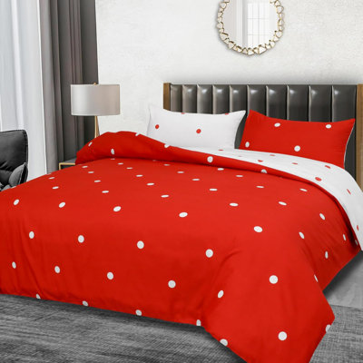 250TC Brushed Microfiber Duvet Cover Set with Pillowcases (3 in 1)
