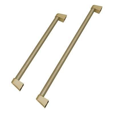 ZLINE 30 in. Built-In Refrigerator Helix Handles (Set of 2) in Stainless Steel