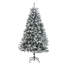 Arbre de Noël artificiel épinette en flocage-1238042081