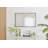 Alcantera Rectangle Metal Frame Wall Mirror - Simple and Elegant Modern Design-57059384-57059391