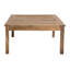 Outdoor Square Teak Chat Table-309120107