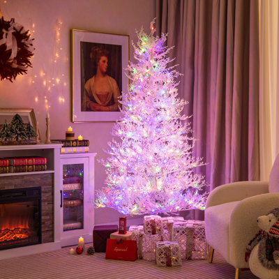 Lighted Christmas Tree with Realistic Needles