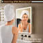 LED Bathroom Medicine Mirror Cabinet, Defog, Dimmable, 3-Colour Mode, Outlets & USBs-2004080870-1977350083