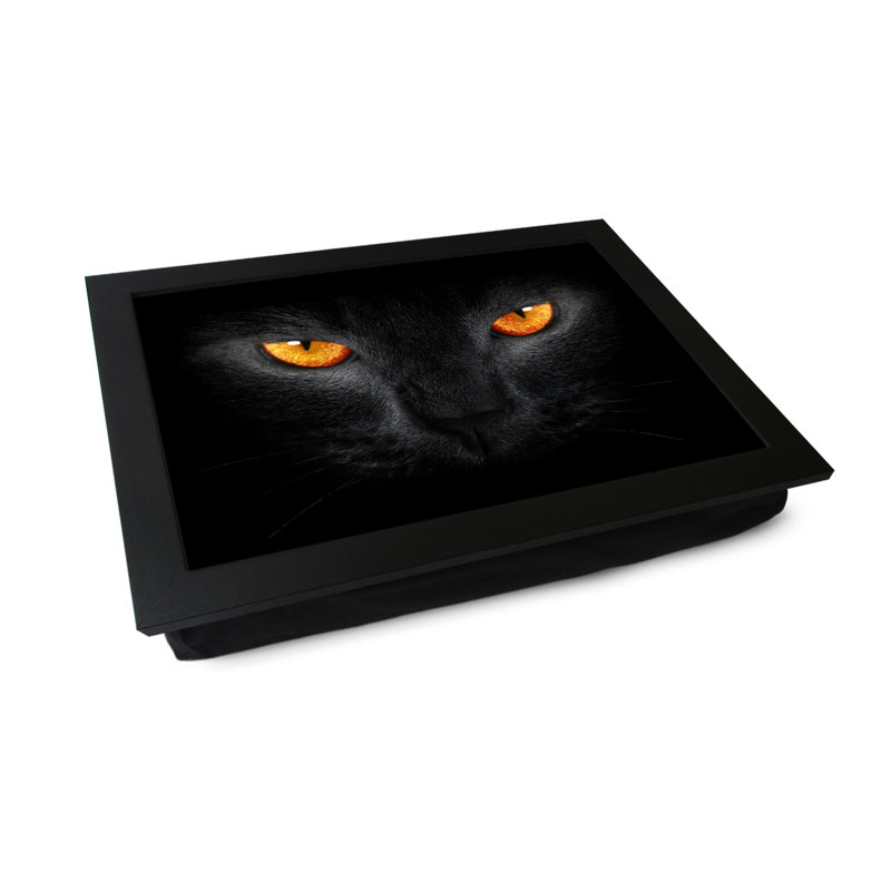 Cheron Wood Tray, Black