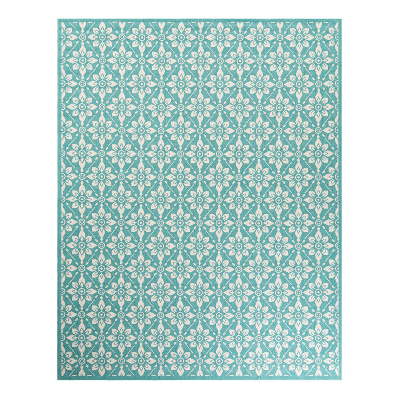 Tapis intérieur / extérieur à treillis, Rectangle 7 pi 10 po x 10 pi