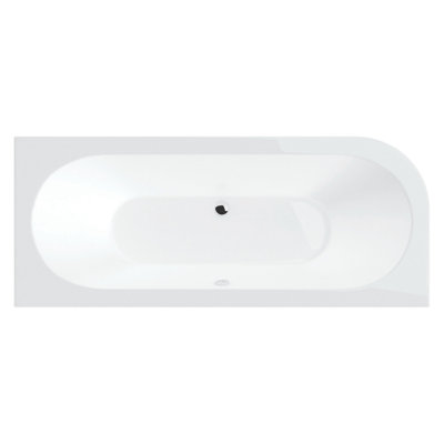 1650mm x 725mm Freestanding Soaking Acrylic Bathtub