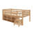 Soren Ultra Low Loft with Bookcase-683101617