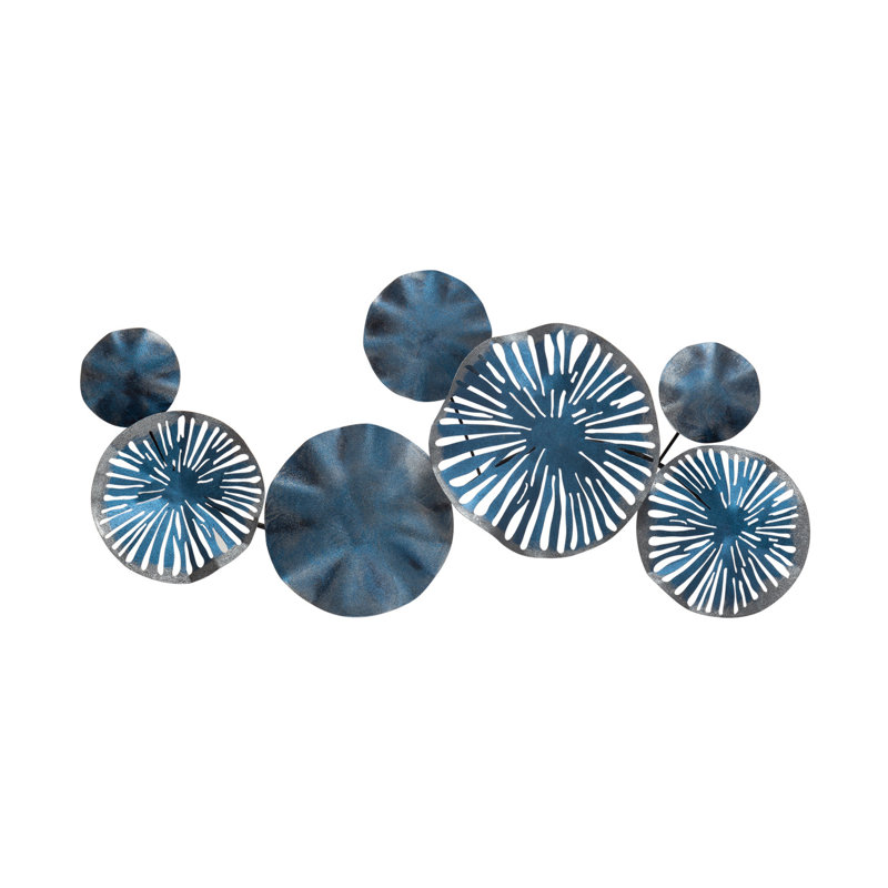 Accessoire mural en métal peint à la main 31,1 po x 13,8 po | 100% métal, épaisseur: 0,03 pouce | Variations de couleurs uniques, parfaites pour la décoration intérieure et les intérieurs modernes, design durable et élégant