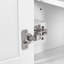 Meuble-lavabo autoportant moderne avec lavabo en céramique Verdant-138217106