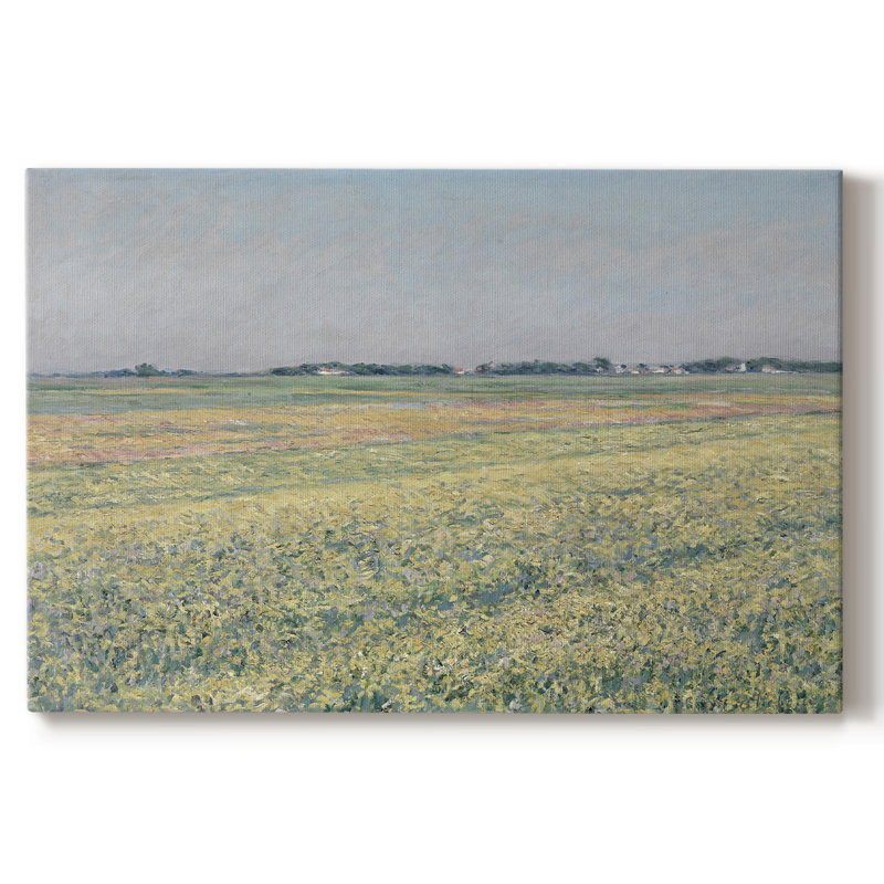 Paysage rétro-L III - impression sur toile tendue, H 25 po x l 37 po