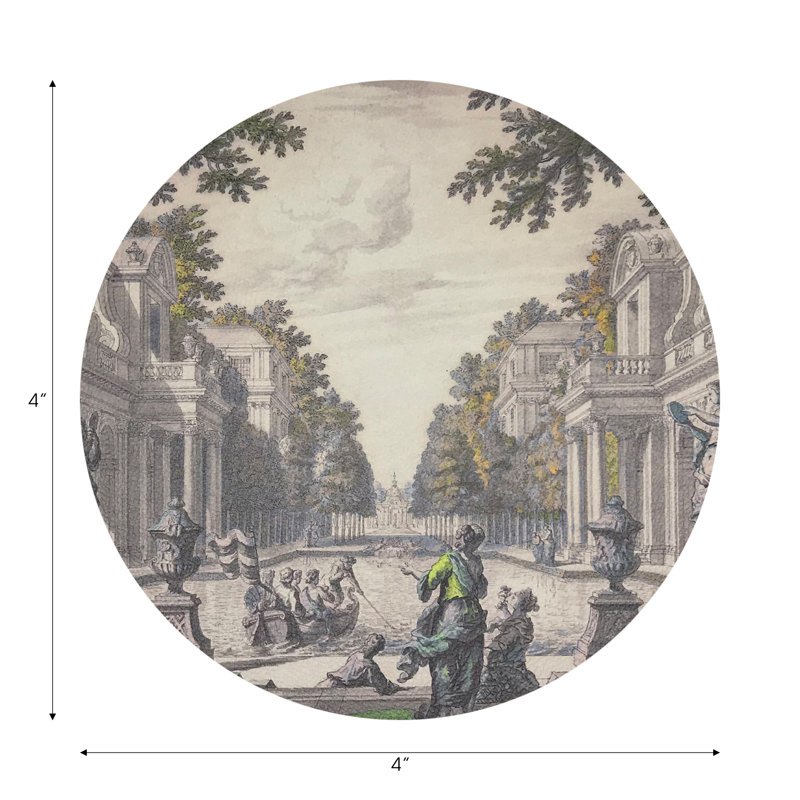 Sous-verres Dimanche A Paris Sunrise, Lever de soleil