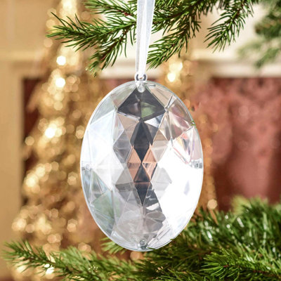 Ornements d'arbre de Noël, paillettes en plastique scintillantes colorées, décorations de Noël et de la Saint-Valentin, produits des Fêtes, cadeaux