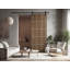Porte de grange coulissante en bois manufacturé Optima 4H avec trousse de quincaillerie-103957485-103957489