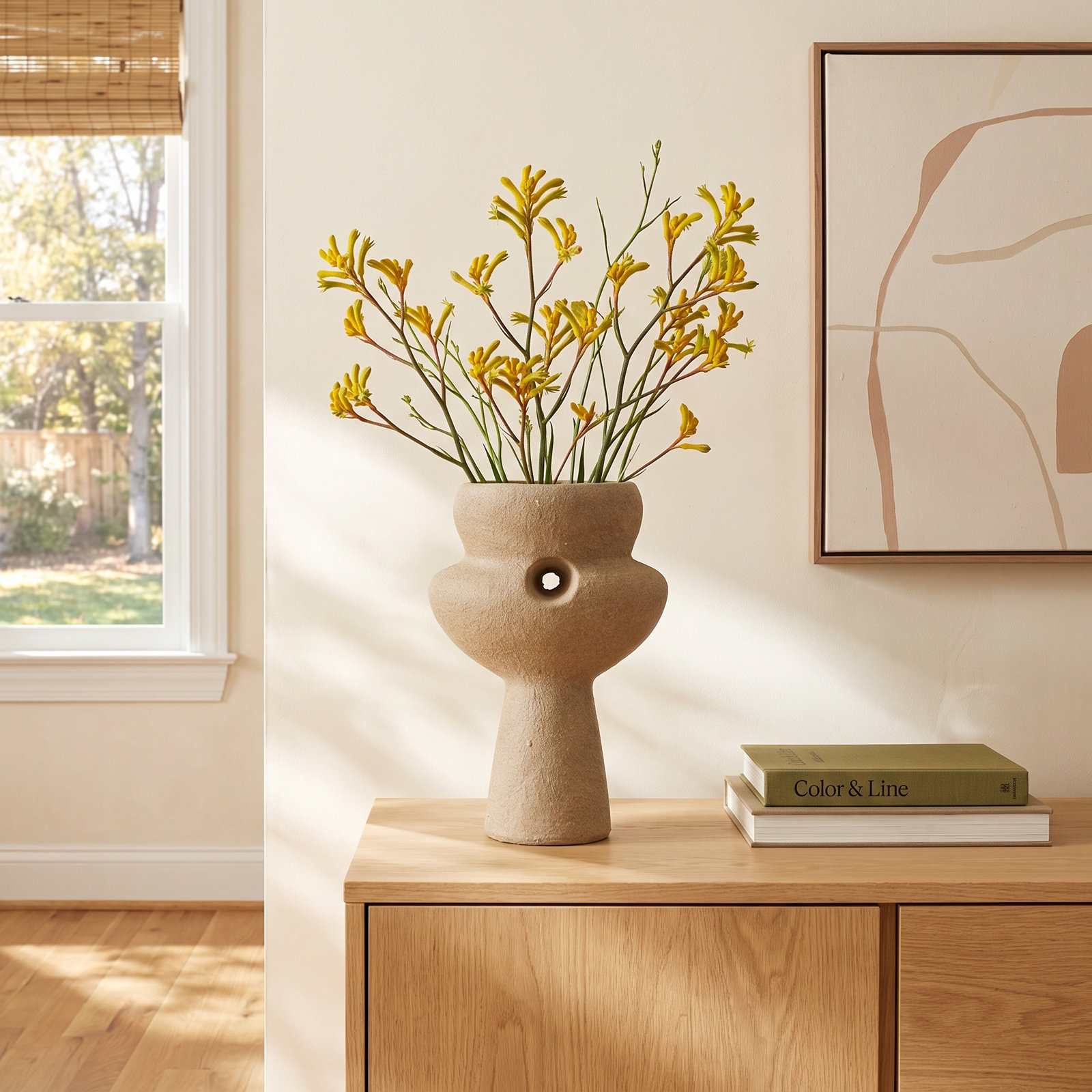 Lauderdale Terracotta Table Vase