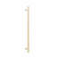 Emtek Select Appliance Pull 18" cc/ Rect. Bar Stem & Knurled Pull(CS)-1988721237-1950329524