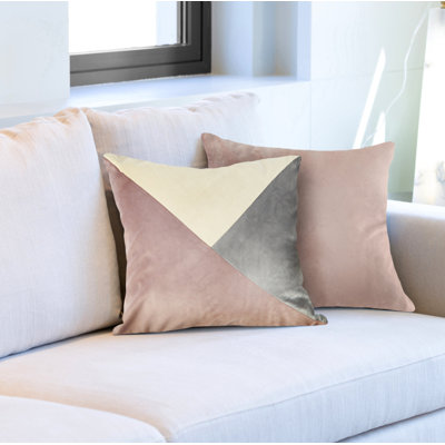 Alabama Geometric Square Cushion Cover