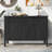 Rustic Storage Cabinet Sideboard-537755119