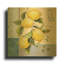 «Patchwork Lemons A» par Jean Plout, art mural en métal doré, 24 po x 24 po-132267616