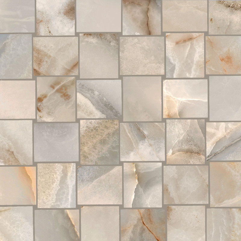Virtue Intreccio Mosaic Matte Noisette, Brown