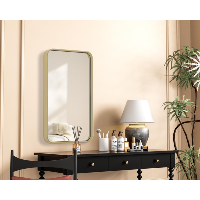 Miroir Erath, 30 po x 18 po, Laiton