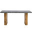 Ciment gris - plateau de table avec des pieds solides, rehaussant le style de votre maison