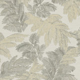 Italian Style Palm Leaf Design Wallpaper Roll