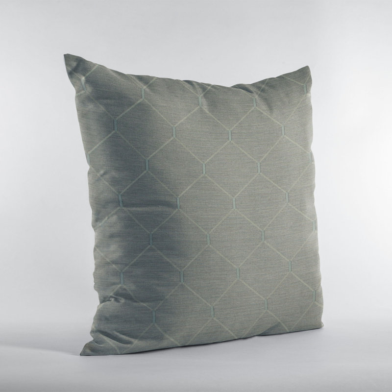 Solid Colour Reversible Throw Pillow, 20" x 36", Urban Grey