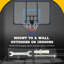 Panier de basketball 44,5 po