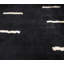 Coussin en velours de soie noir fait à la main 20 po x 20 po - Coussin de designer moderne et minimaliste