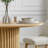 Maianh Round Solid and Manufactured Wood Pedestal Dining Table -193167444-193167450