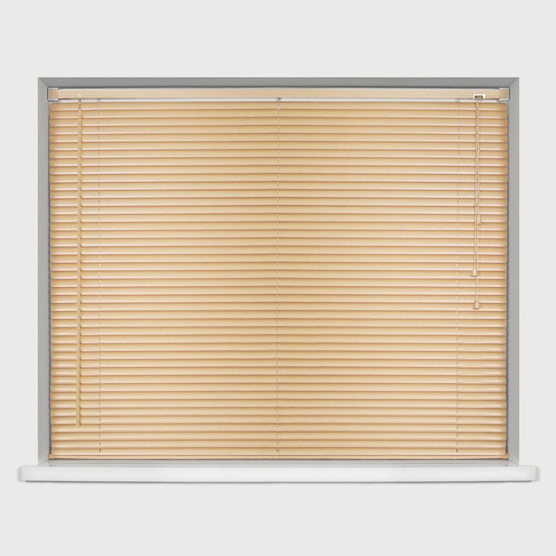 PVC Venetian Blinds with 25mm Slats, Room Darkening Light & Privacy Control, Trim-to-Size Window Blinds, 213 cm L x 90 cm W