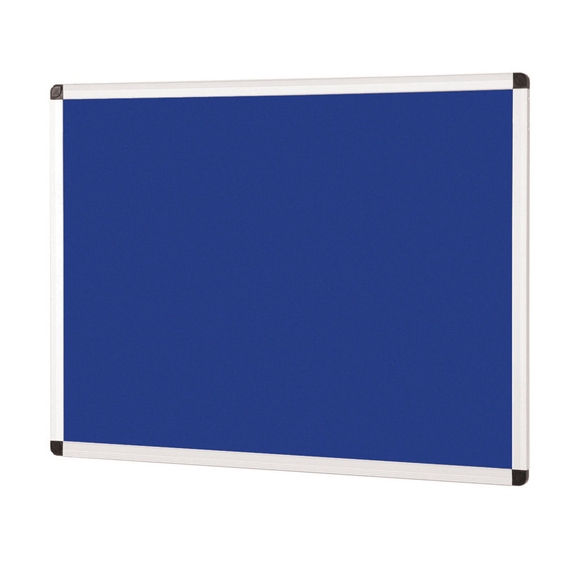 Wall-mounted Notice Board, Blue