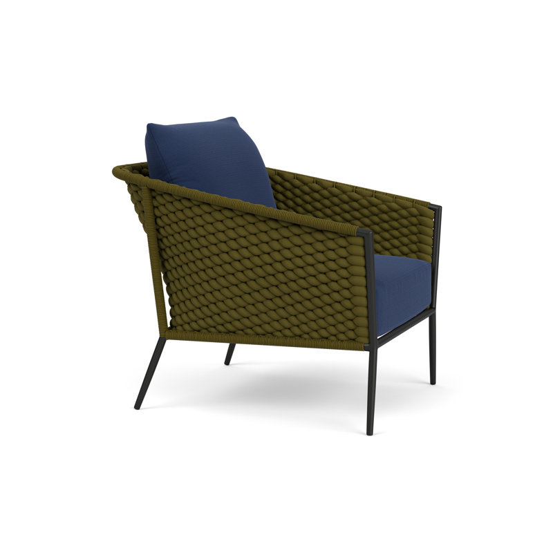 Escape Outdoor Lounge Chair, Beach Navy