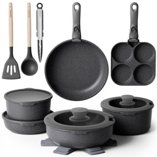 20 - Piece Non-Stick Aluminum Cookware Set