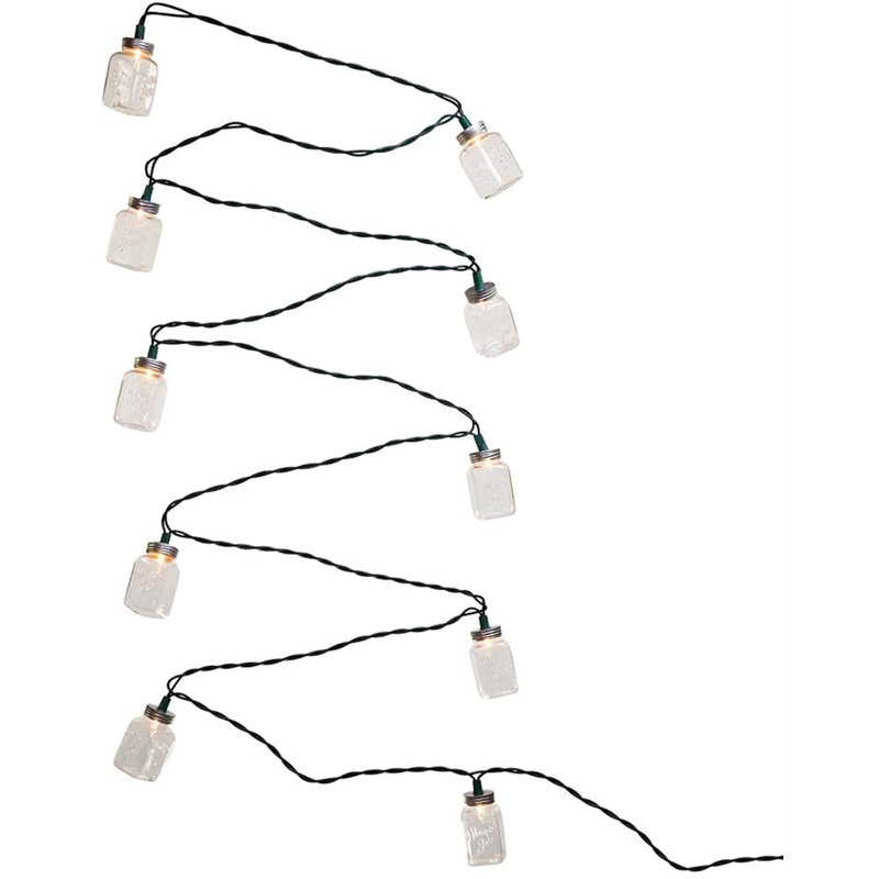 10 - Bulb Plug-in String Light, Clear