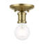 Plafonnier semi-encastré 1 lumière 5 po Grogan-158407232