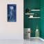 «Indigo Nettle 1» par Alicia Ludwig, art mural sur toile-1065274119