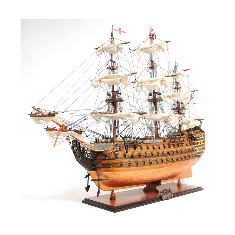 Bateau à fond hms de la victoire
